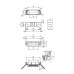 Планка ответная Minimal для MEDIANA POLARIS (золото блестящее) B024020503