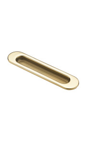 Комплект ручек для раздвижной двери без механизма SILLUR A-K05-V0 P.GOLD/S.GOLD (золото блестящее/матовое золото)